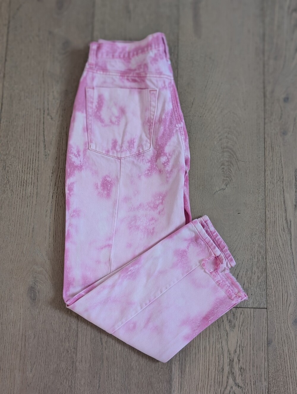 One Teaspoon Pink Tie-Dye Jeans
